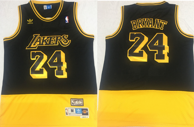 2020 Men Los Angeles Lakers 24 Bryant black new style Game Nike NBA Jerseys Print